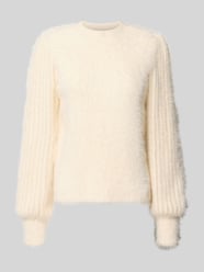 Regular Fit Strickpullover aus Baumwoll-Mix mit Viskose-Anteil von zero - 7