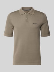 Koszulka polo o kroju regular fit z czystej bawełny - Marc O'Polo × DFB Travel kolekcja od Marc O'Polo - 47