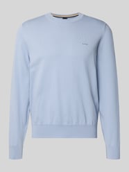 Regular Fit Strickpullover aus reiner Baumwolle Modell 'UPCAS' von BOSS - 38