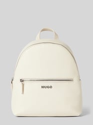 Rucksack mit Label-Applikation Modell 'Chris' von HUGO Beige - 44