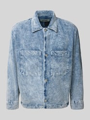 Overhemdjack met knoopsluiting, model 'DIARD' van Drykorn - 10