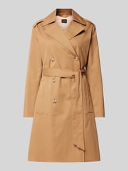 Trenchcoat mit Bindegürtel von BOSS Orange Beige - 10