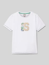 T-Shirt mit Motiv-Stitching von Steiff - 35