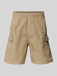 Cargoshorts mit elastischem Bund von REVIEW Beige - 19