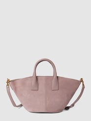 Shopper met labeldetail, model 'MICA' van LIEBESKIND BERLIN Paars - 38