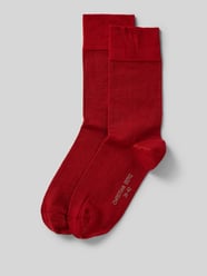 Socken mit Label-Print im 2er-Pack von Christian Berg Men Rot - 13