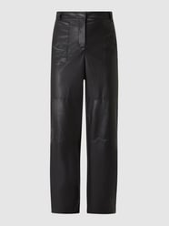 Broek in leerlook  van Calvin Klein Jeans Grijs / zwart - 31