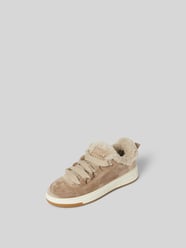 Sneaker aus Leder-Mix von Copenhagen Braun - 9