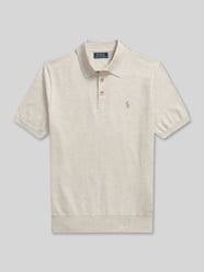 Regular Fit Poloshirt aus reiner Baumwolle von Polo Ralph Lauren Beige - 8
