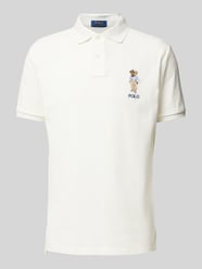 Poloshirt mit Label-Stitching von Polo Ralph Lauren Weiß - 6