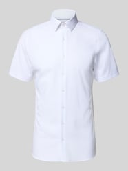 Slim Fit Business-Hemd in kurzärmligem Design Modell 'Modern' von OLYMP Level 5 - 28