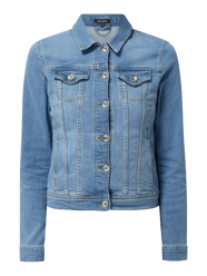 Jeansjack met stretch van More & More Blauw - 46