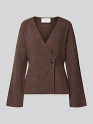 Gebreid jack met knoopsluiting, model 'Marie' van Neo Noir - 5