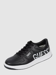 Sneakers van leer, model 'Ponlea'  van Guess Zwart - 19