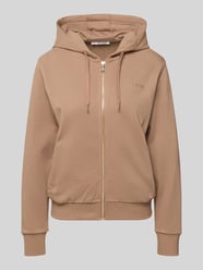 Bluza rozpinana z kapturem z naszywanym logo od GUESS - 34