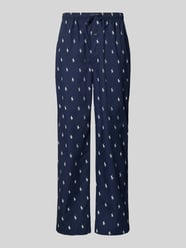Regular Fit Pyjama-Hose aus reiner Baumwolle von Polo Ralph Lauren Underwear - 45