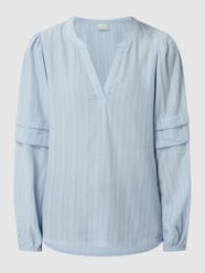 Blouseshirt van viscose, model 'Kahelly' van Kaffe Blauw / turquoise - 27