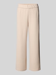 Straight Leg Stoffhose mit verkürztem Schnitt von Zero Beige - 10