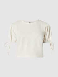 Cropped Shirt mit Puffärmeln von NA-KD Weiß - 23