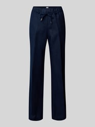 Straight Leg Leinenhose mit Bindegürtel Modell 'STYLE.FARINA' von Brax - 13