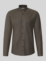 koszula casualowa o kroju regular fit z mieszanki bawełny model 'Oxford' od Lindbergh - 10