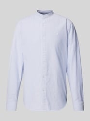 Regular Fit Freizeithemd mit Maokragen von MCNEAL Blau - 3