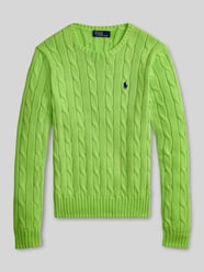 Strickpullover mit Zopfmuster Modell 'JULIANNA' von Polo Ralph Lauren - 41