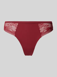 String mit Spitzenbesatz von TOMMY HILFIGER Rot - 6