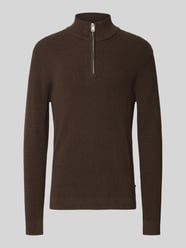 Slim Fit Troyer aus Baumwoll-Mix von Matinique - 12