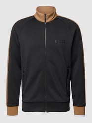 Sweatjacke mit Label-Details Modell 'Sommers' von BOSS Schwarz - 22