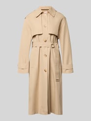 Trenchcoat met ceintuur van Liu Jo White Beige - 18