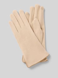 Handschuhe mit Teilungsnähten von EEM Beige - 40
