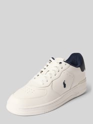 Low-top-sneakers van echt leer van Polo Ralph Lauren - 40