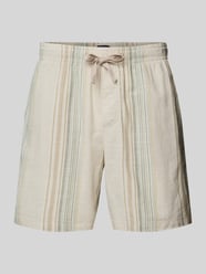 Loose Fit Strand-Shorts aus reiner Baumwolle von Tommy Jeans Beige - 35