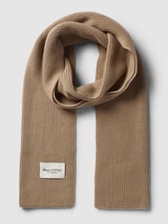 Schal mit Label-Patch von Marc O'Polo Beige - 38