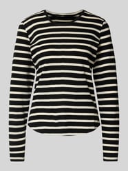 Shirt met lange mouwen van scheerwol met ronde hals van Lanius - 30