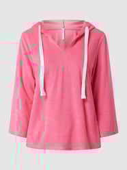 Hoodie aus Frottee von LOUIS & LOUISA Rosa - 21