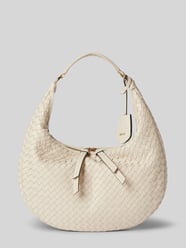 Handtasche in Flecht-Optik Modell 'NANA' von Abro Beige - 11