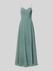 Midikleid mit Drapierungen und Spaghettiträgern von Laona - 25