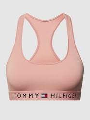 Bustier mit Logo-Bund - bügellos von TOMMY HILFIGER Pink - 48