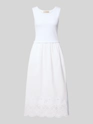 Midikleid mit Lochstickerei von Smith and Soul - 10