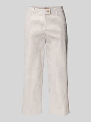 Stoffhose in verkürzter Passform Modell 'Lorella' von Raphaela By Brax Beige - 7