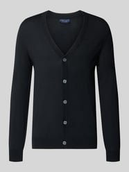 Cardigan aus Woll-Mix mit V-Ausschnitt von Christian Berg Men - 31