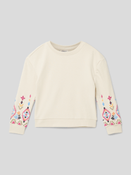Sweatshirt mit Motiv-Print von Only Grau / Schwarz - 17