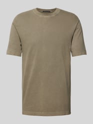 T-Shirt mit Rundhalsausschnitt Modell 'RAPHAEL' von Drykorn Grün - 11