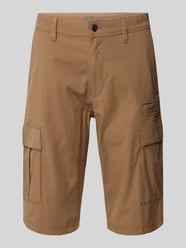 Relaxed Fit Cargo-Bermudas aus Baumwoll-Elasthan-Mix von s.Oliver BLACK LABEL - 8
