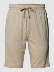 Sweatshorts aus Baumwoll-Lyocell-Mix von Calvin Klein Underwear Beige - 21