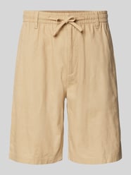Relaxed Fit Bermudas mit elastischem Bund von s.Oliver RED LABEL Beige - 31