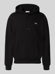 relaxed fit hoodie van katoenmix van Lacoste - 18