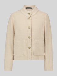 Kurzblazer mit Stehkragen Modell 'LT SEPTEMBER' von Betty Barclay Beige - 23